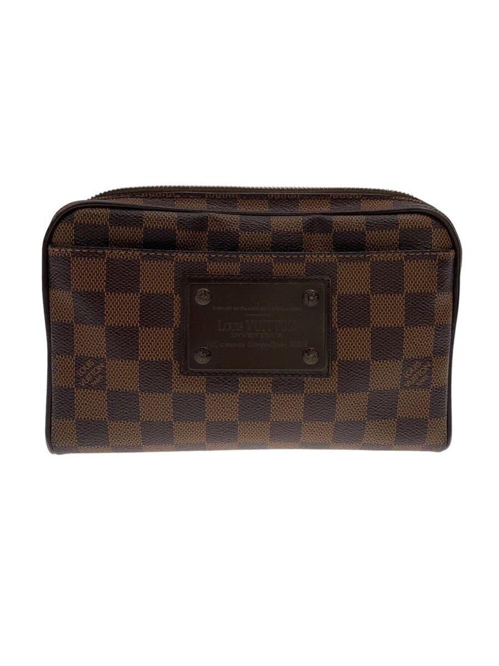 LOUIS VUITTON Bumbag Brooklyn Damier Ebene Brown